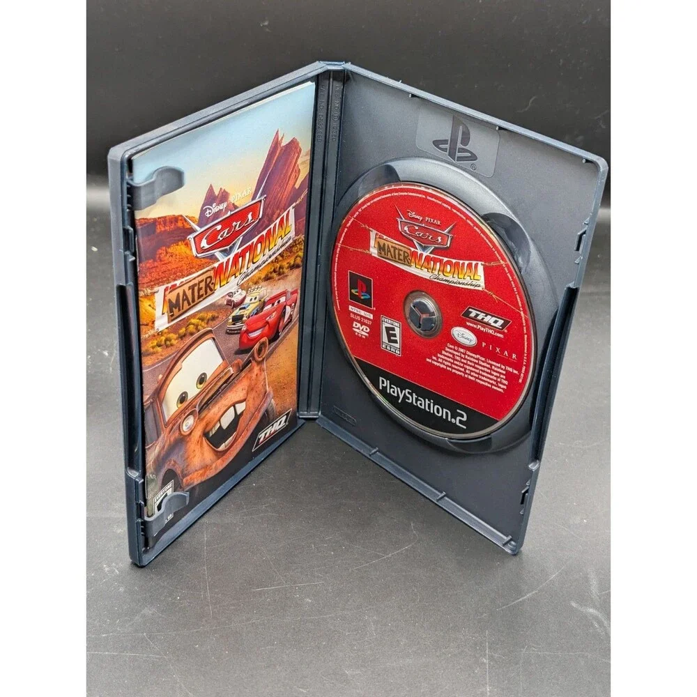 Cars Mater-National Championship Sony PlayStation 2 PS2 CIB Complete